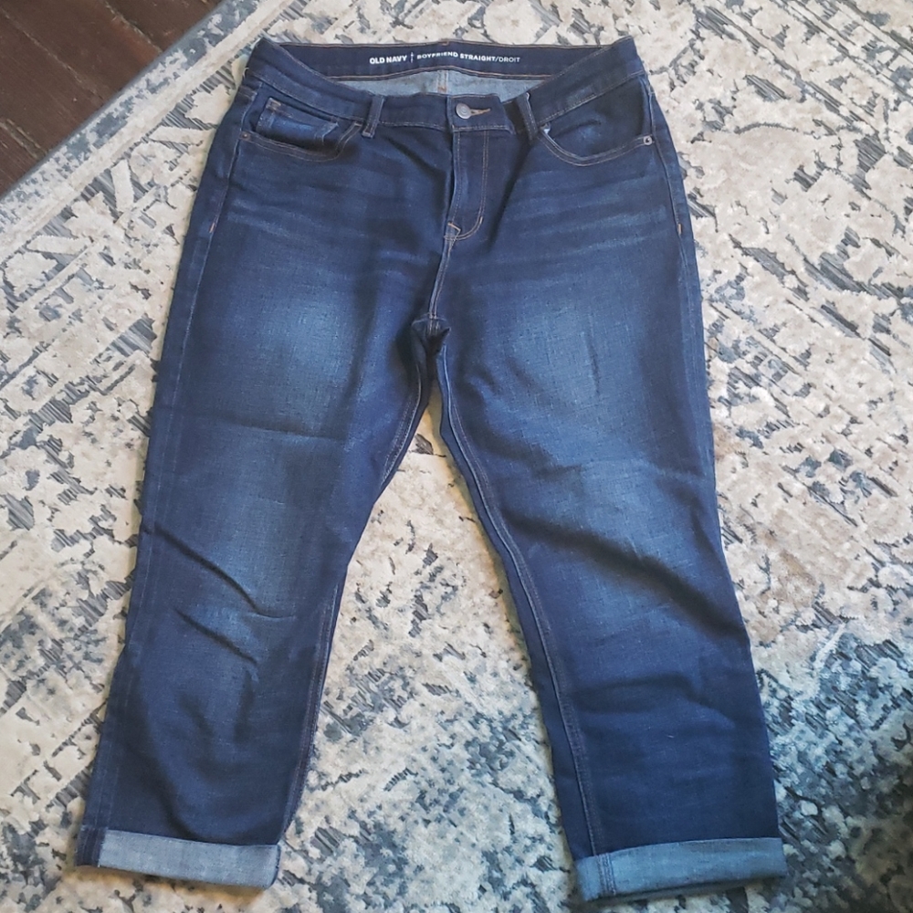 Old Navy Boyfriend Crop Pants